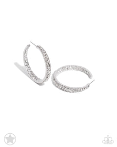 Paparazzi Accessories   GLITZY By Association - White