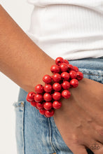 Load image into Gallery viewer, Paparazzi Accessories -  Tropicana - Red
