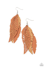 Load image into Gallery viewer, Paparazzi Accessories -  WINGING Off The Hook - Brown
