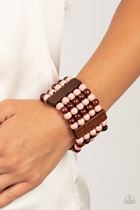 Paparazzi Accessories  - Island Soul - Pink